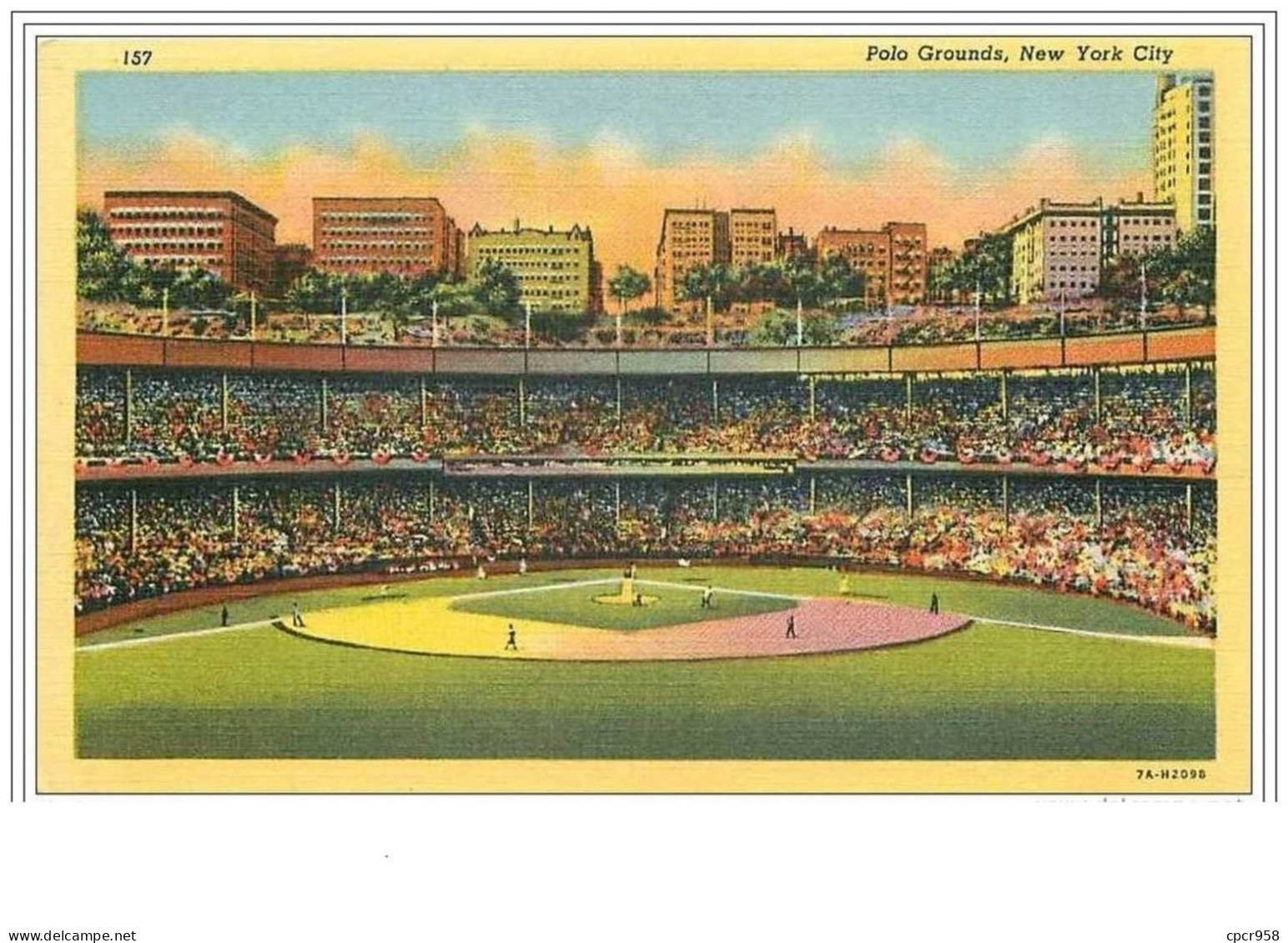 BASEBALL.POLO GROUNDS.NEW YORK CITY - Honkbal