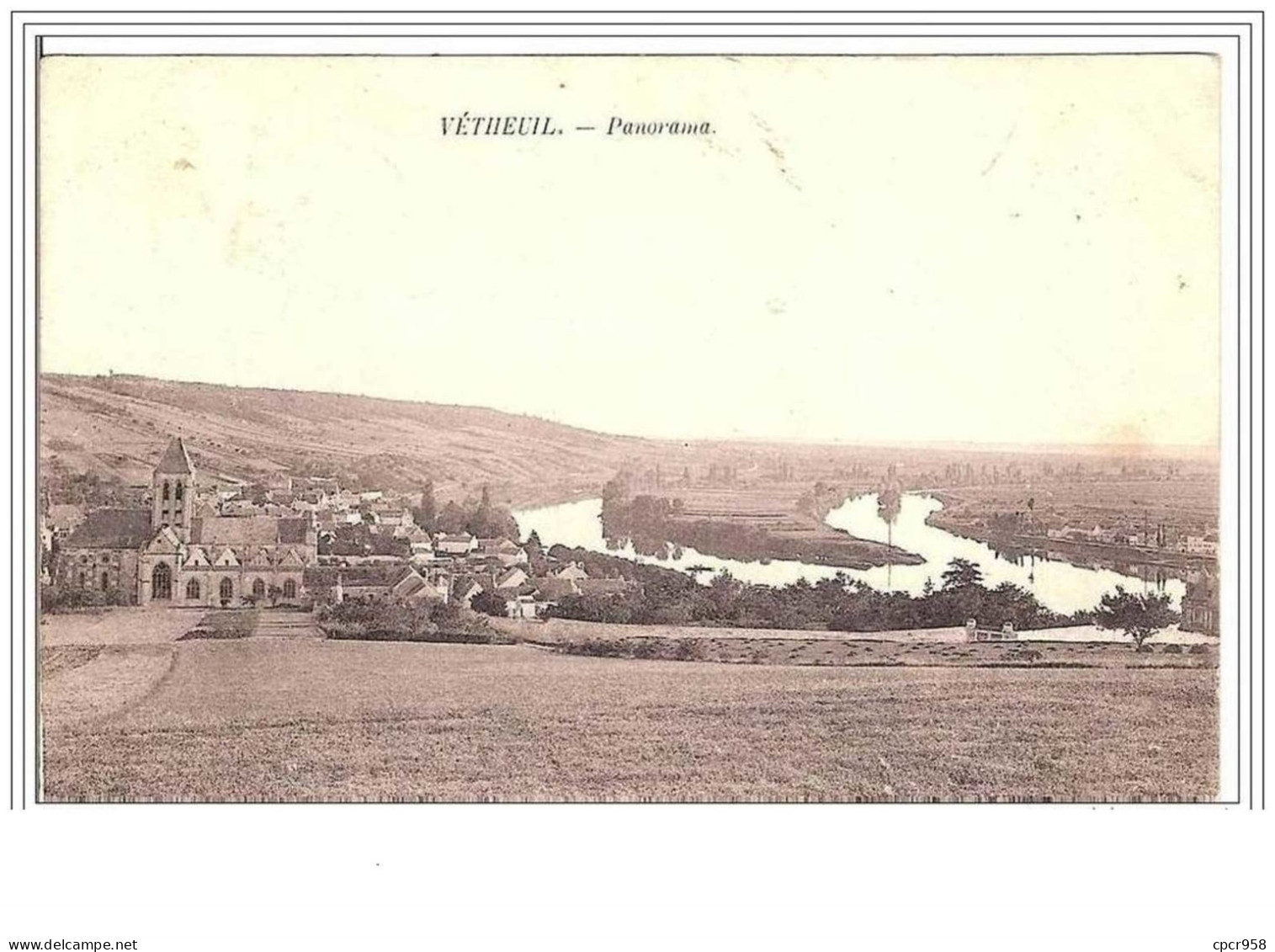 95.VETHEUIL.PANORAMA. - Vetheuil