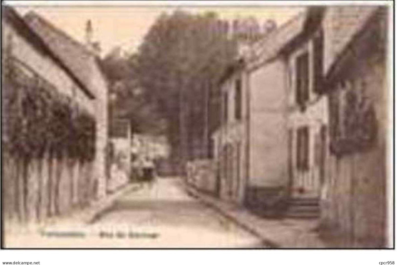 95.VALMONDOIS.RUE DE CAROUGE. - Valmondois