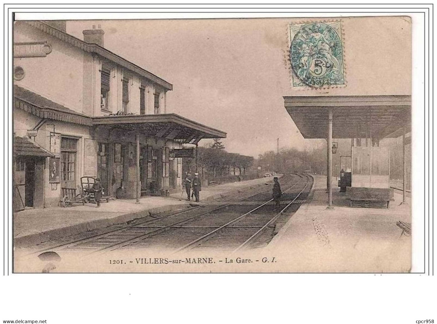 94.VILLIERS-SUR-MARNE.LA GARE - Villiers Sur Marne