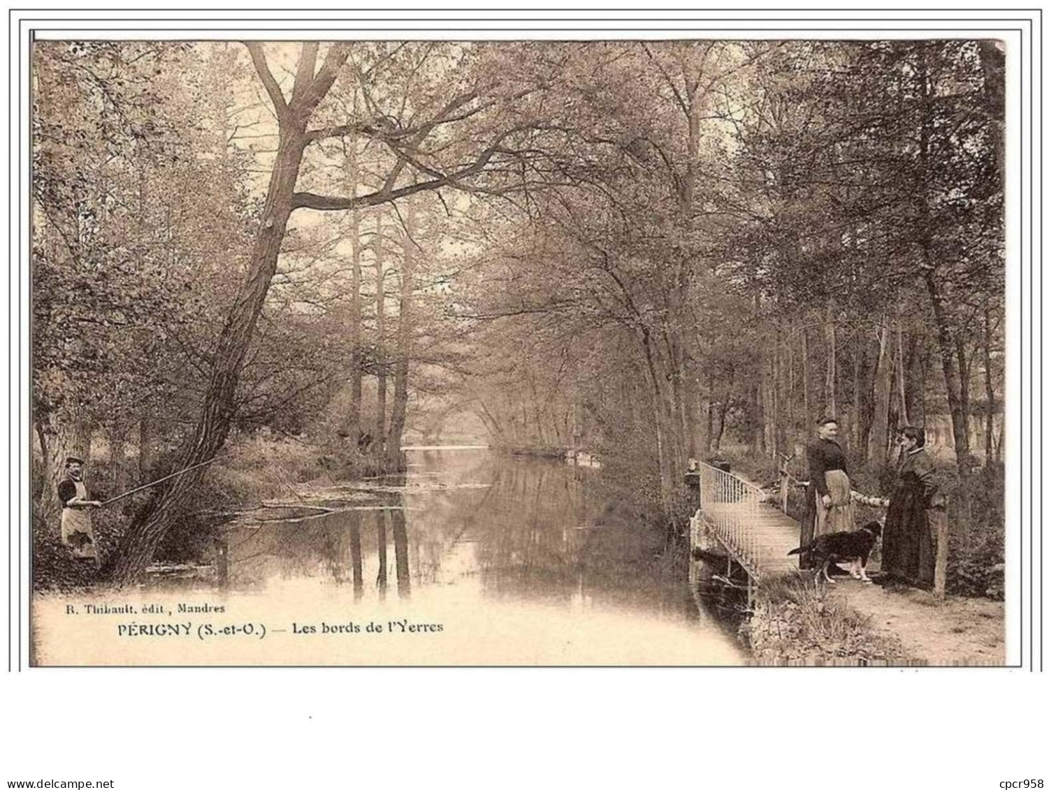 94.PRERIGNY.LES BORDS DE L&amp;acute HYERRES. - Perigny