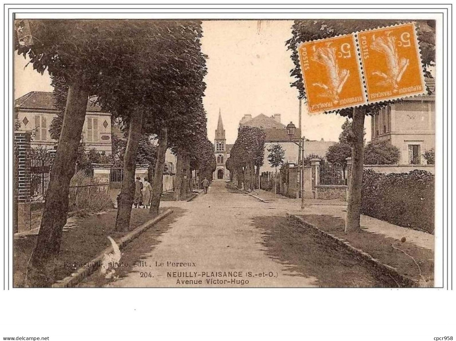 93.NEUILLY-PLAISANCE.AVEN UE  VICTOR-HUGO. - Neuilly Plaisance