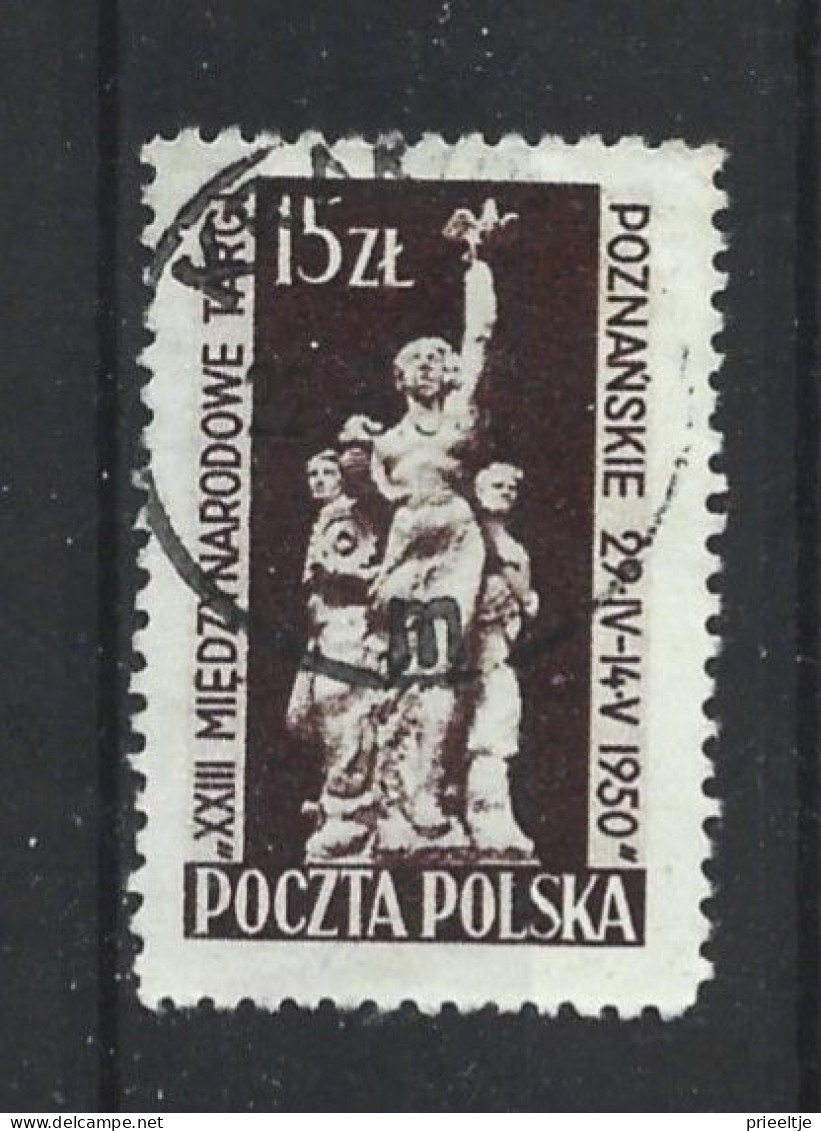 Poland 1950 Poznan Expo Y.T. 569 (0) - Used Stamps