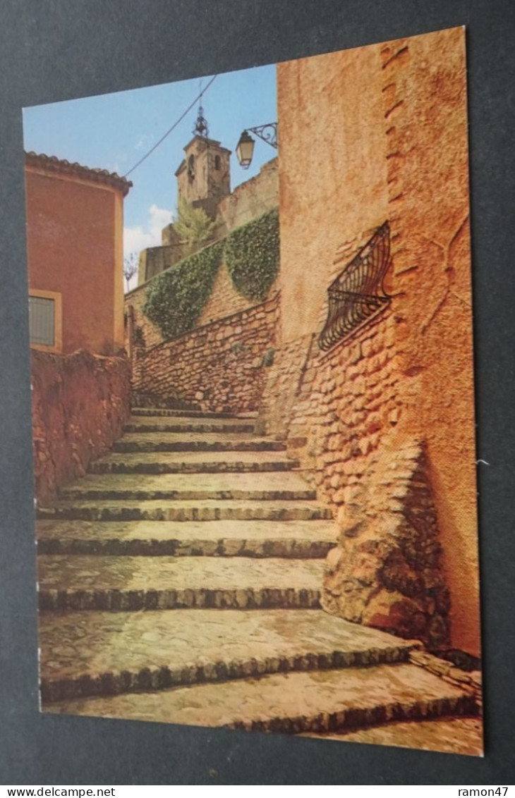 Roussillon (Vaucluse) - Un Aspect Du Pittoresque Village - Editions CELLARD, Bron - Roussillon