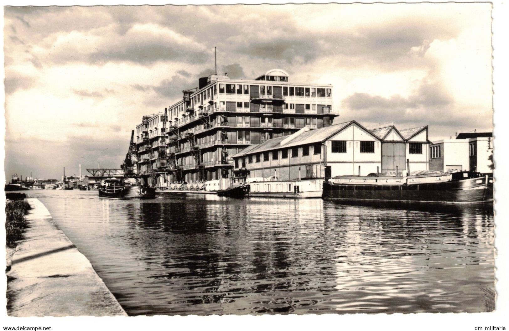 93 - BELLE CARTE : PANTIN - BELLE VUE SUR PÉNICHES - Le Port Et La Gare Routière Internationale - Houseboats