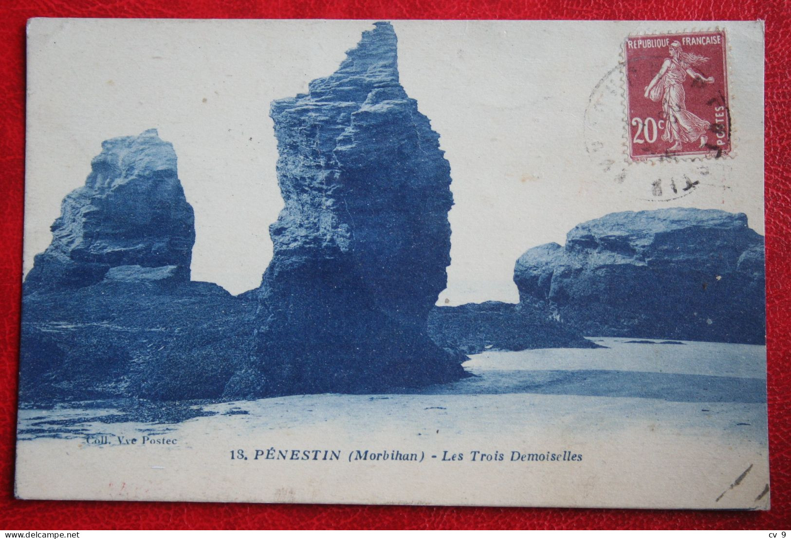 CP PENESTIN Les Trois Demoiselles France Voyagee Used Postcard B279 - Pénestin