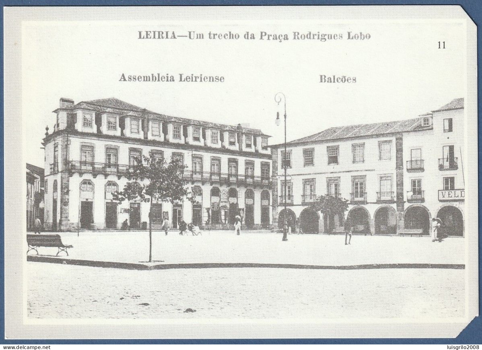 Leiria - Trecho Da Praça Rodrigues Lobo - Leiria