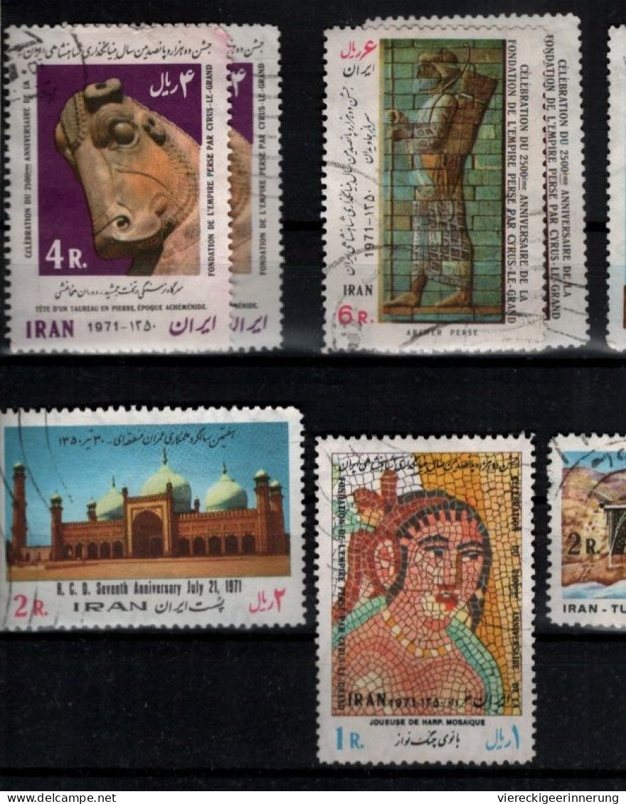 ! Persien, Persia, Iran, 1971-72, Briefmarken Lot, 88 Stamps - Iran