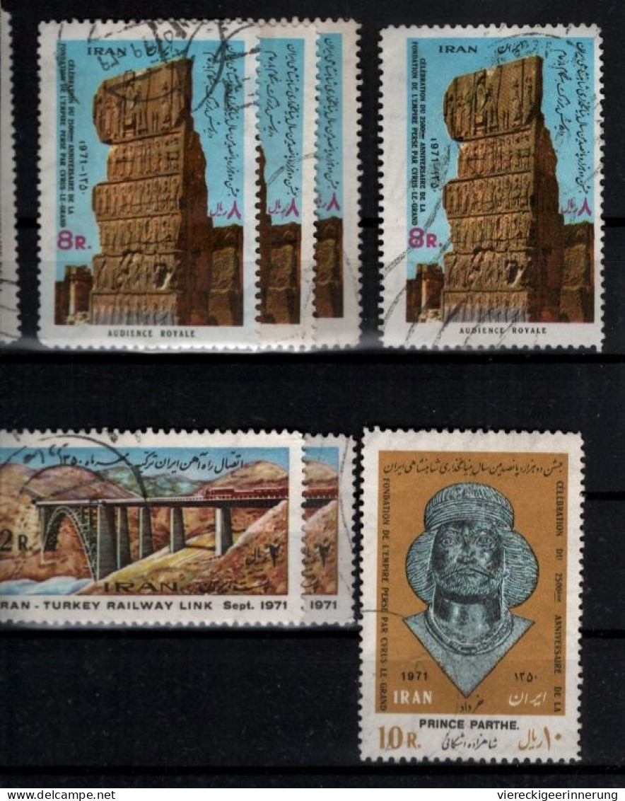! Persien, Persia, Iran, 1971-72, Briefmarken Lot, 88 Stamps - Iran