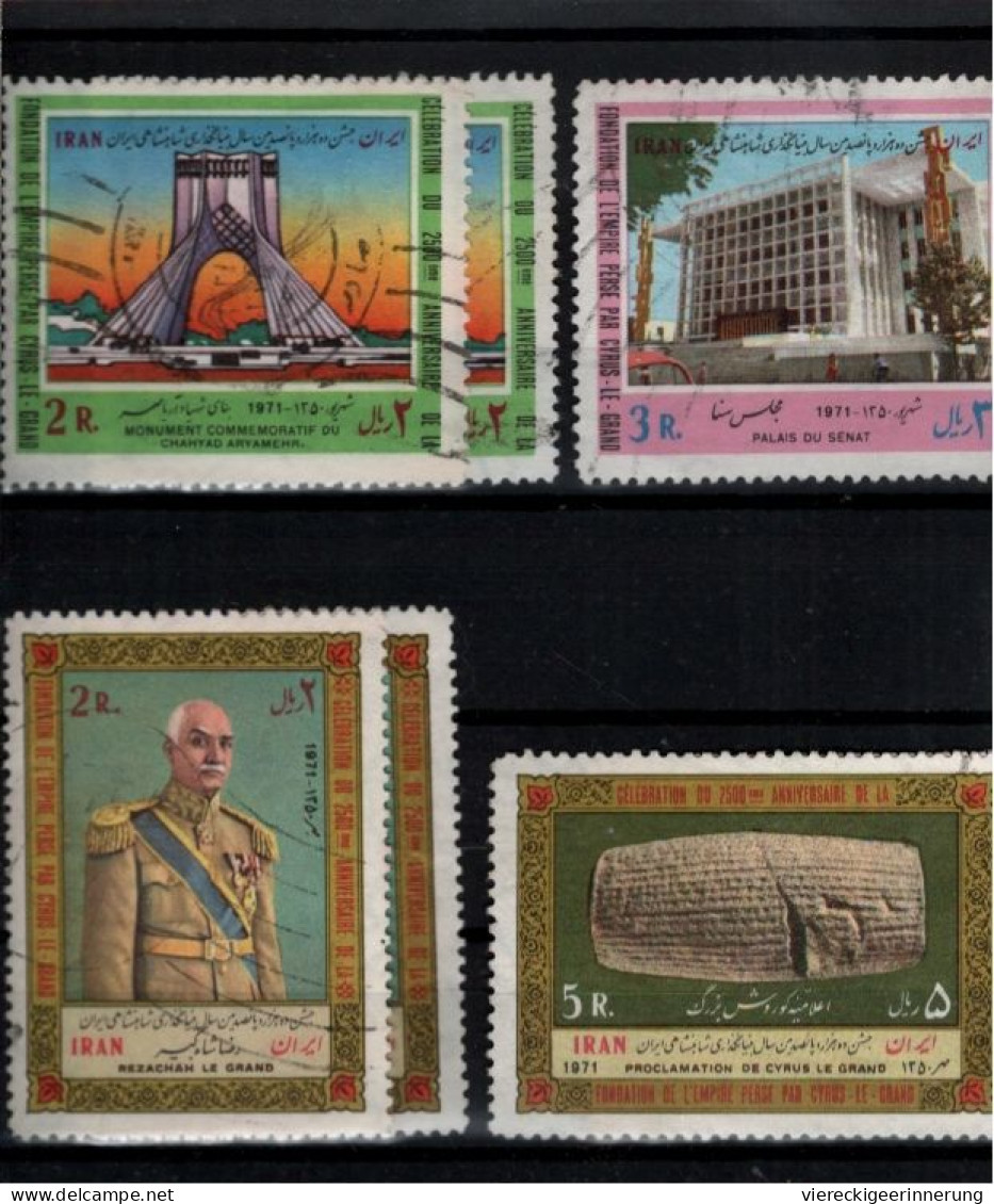 ! Persien, Persia, Iran, 1971-72, Briefmarken Lot, 88 Stamps - Iran