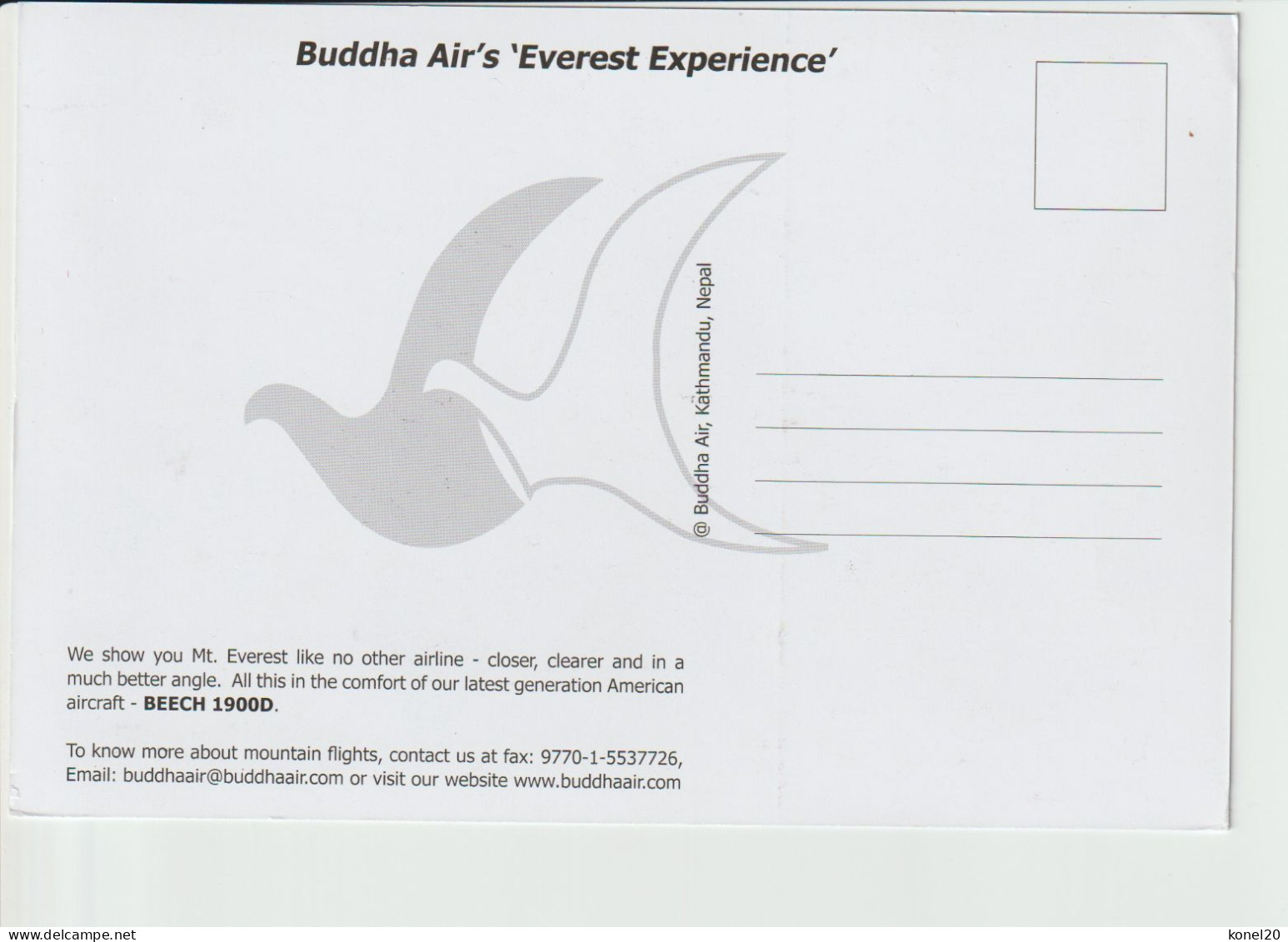 Pc Buddha Air's Everest Experience Beech 1900D Aircraft - 1919-1938: Entre Guerres