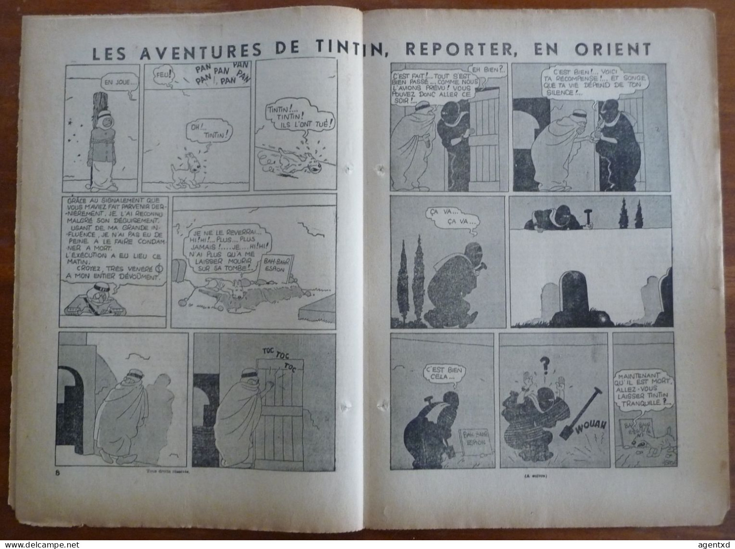 TINTIN – PETIT VINGTIEME – N°22 Du 01 JUIN 1933 - Tintin