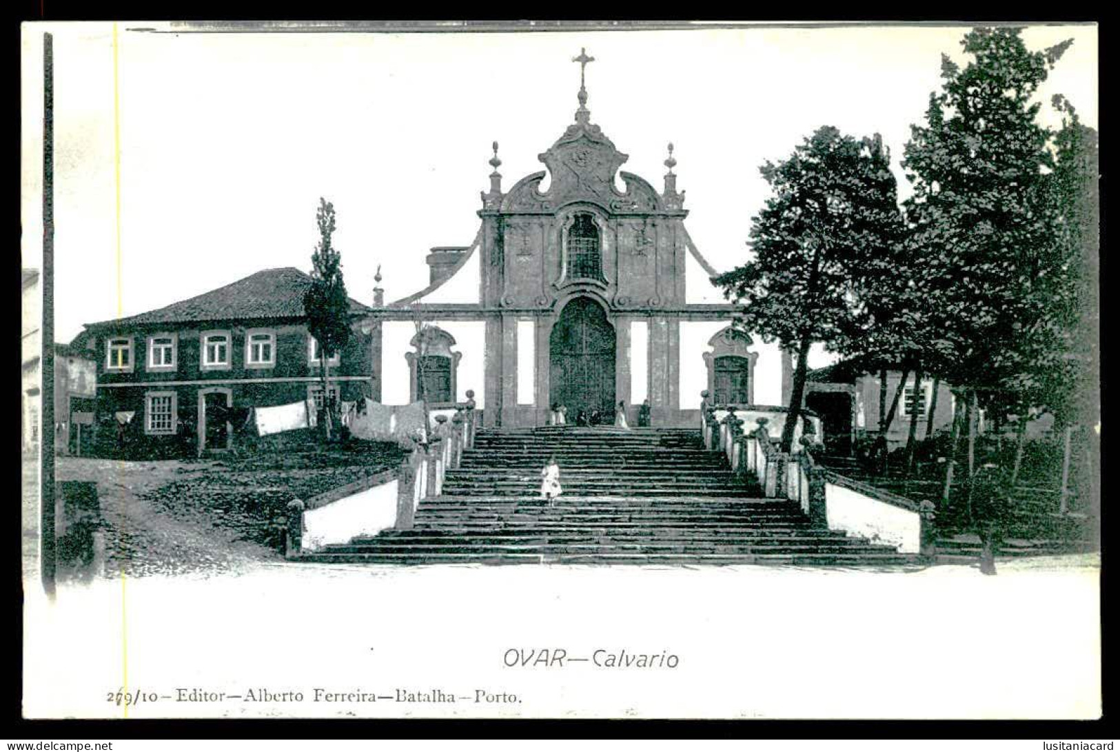 OVAR - Calvario. ( Editor Alberto Ferreira Nº 279/10) Carte Postale - Aveiro