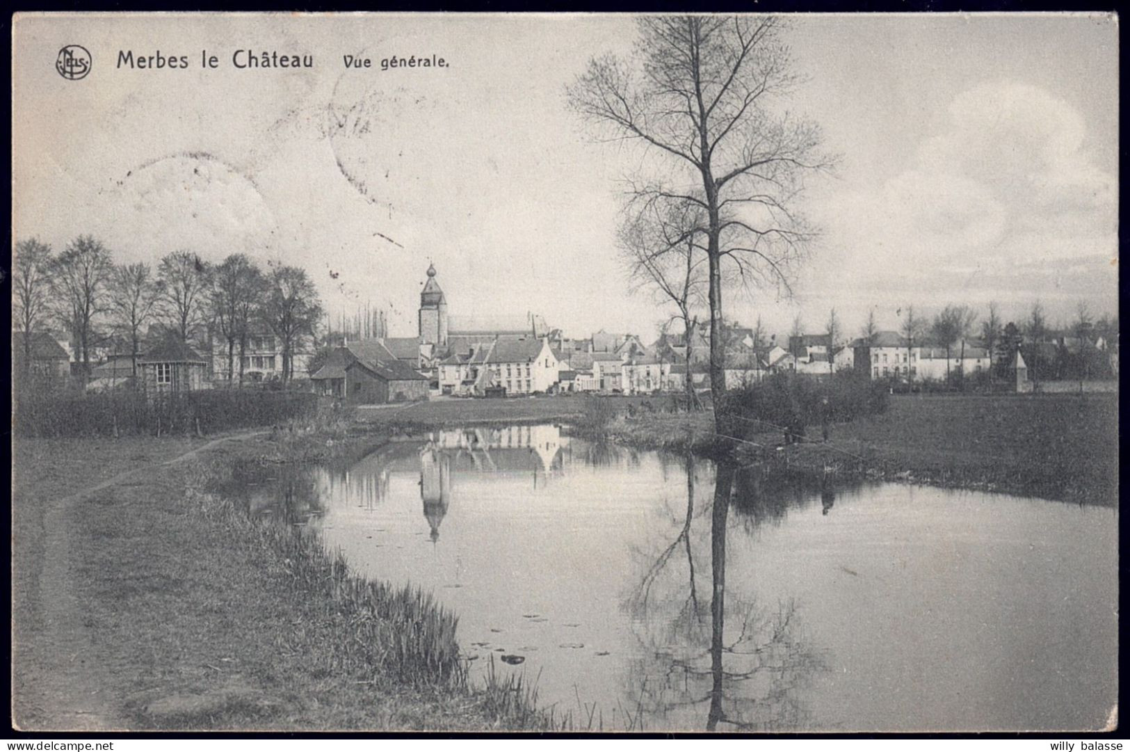 +++ CPA - MERBES LE CHATEAU - Vue Générale  // - Merbes-le-Chateau