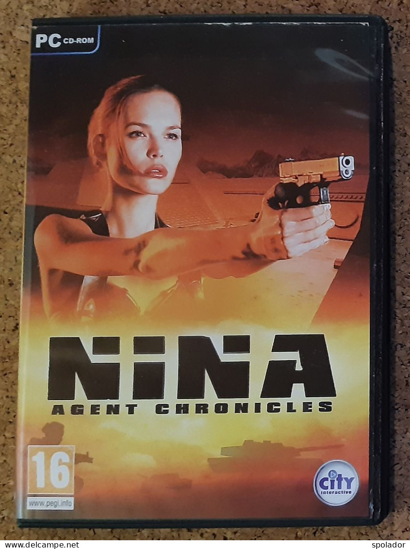 NINA-AGENT CHRONICLES-PC CD-ROM-CITY INTERACTIVE-2003 - Juegos PC