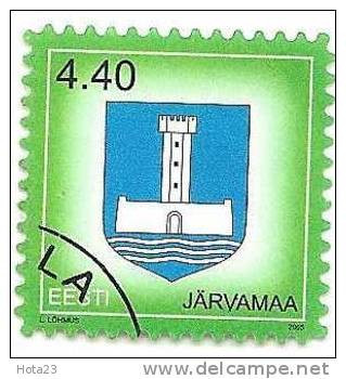 (!)  Estonia 2005 Stamp  Small City Järva County Mi # 508    (  O ) Used - Estonie