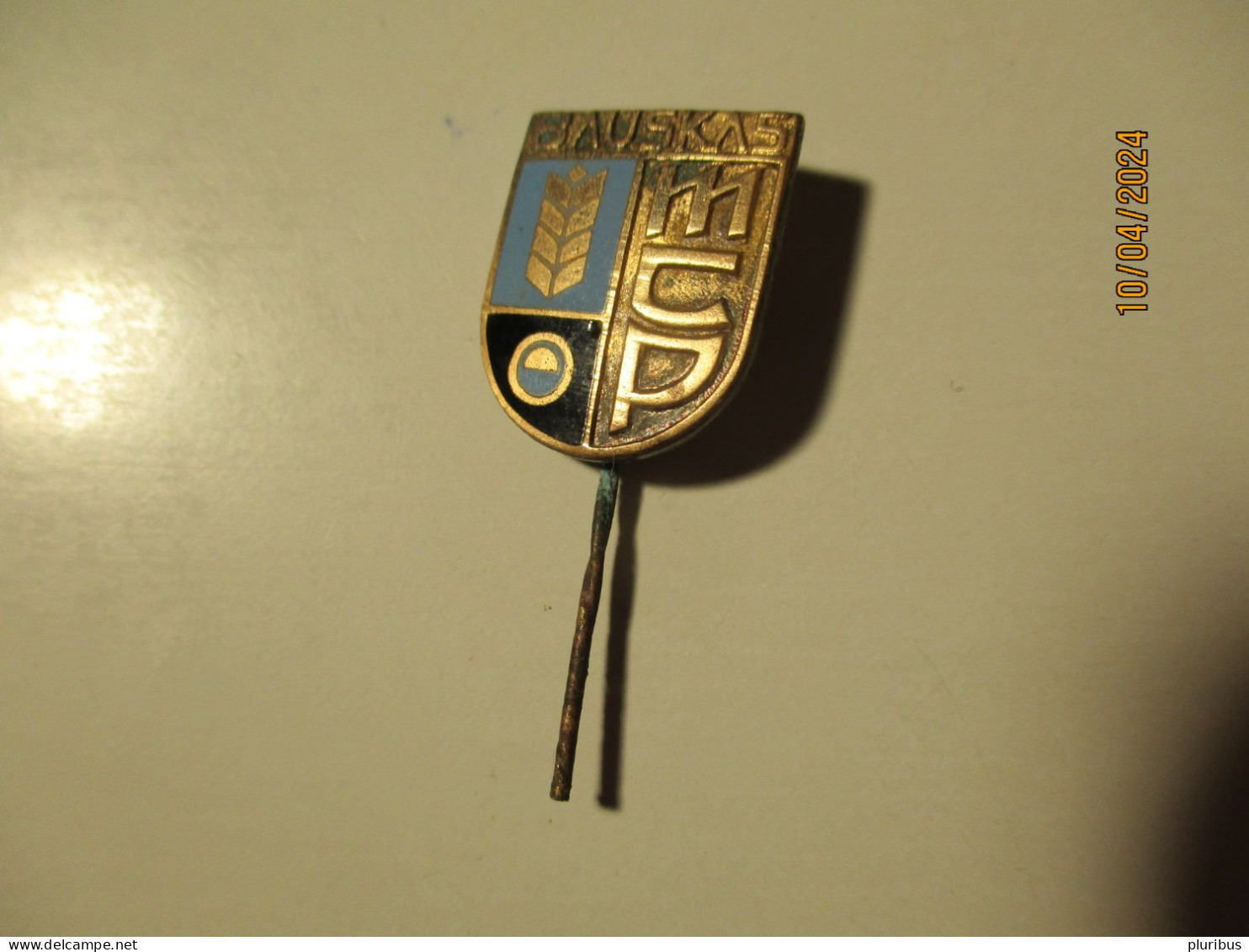 LATVIA BAUSKA AGRICULTURAL PIN BADGE - Asociaciones