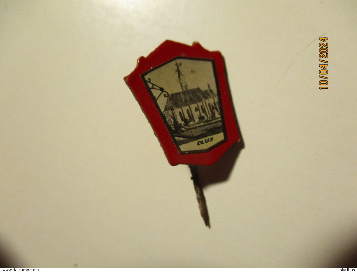 CLUJ ROMANIA OLD  PIN BADGE - Cities