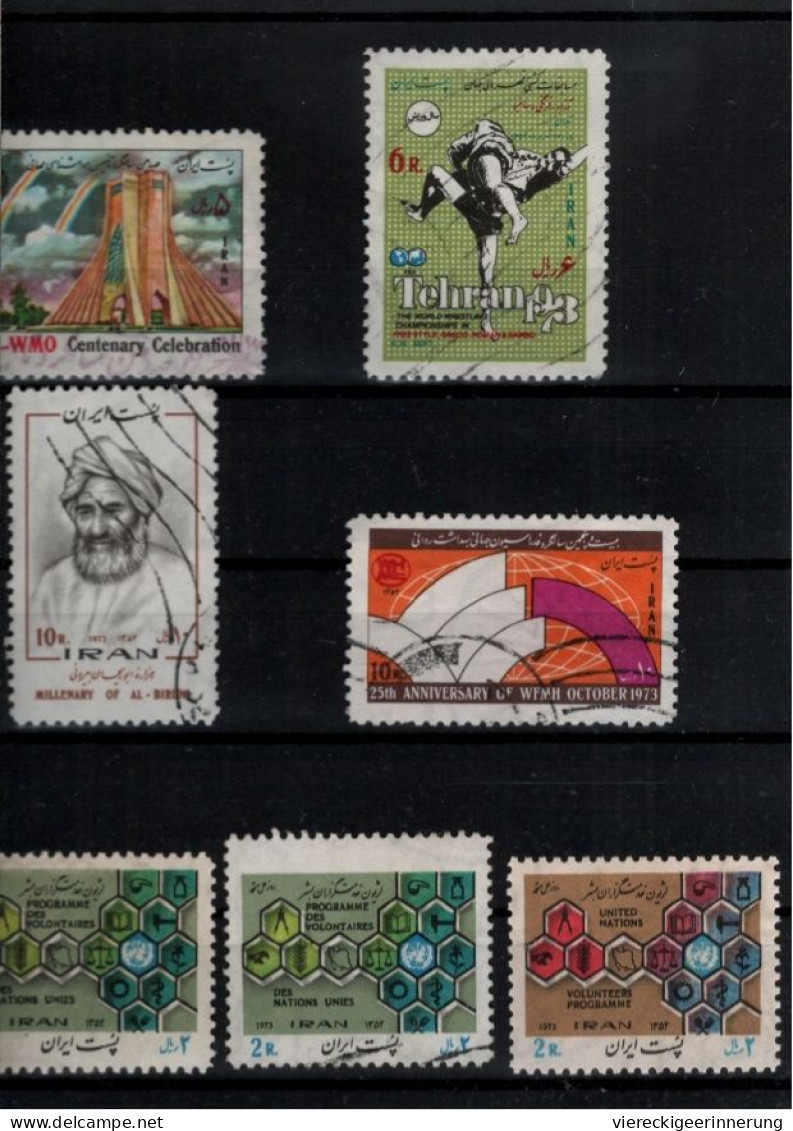 ! Persien, Persia, Iran, 1972-1973, Briefmarken Lot, 94 stamps