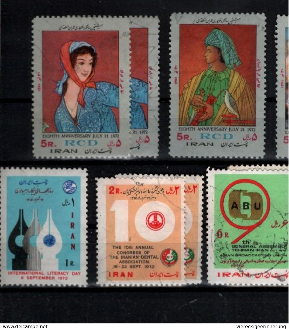 ! Persien, Persia, Iran, 1972-1973, Briefmarken Lot, 94 stamps