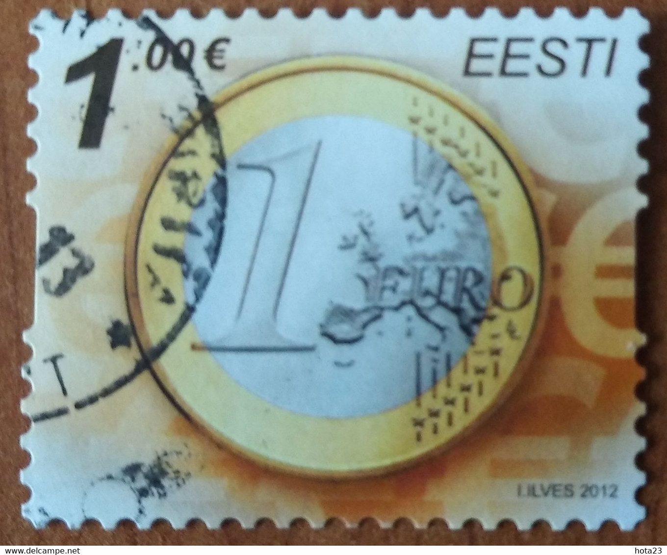 Estonia, Estland 2012 Euro Coins  Michel 738 Used ( 0 ) 1 EURO - Estonie