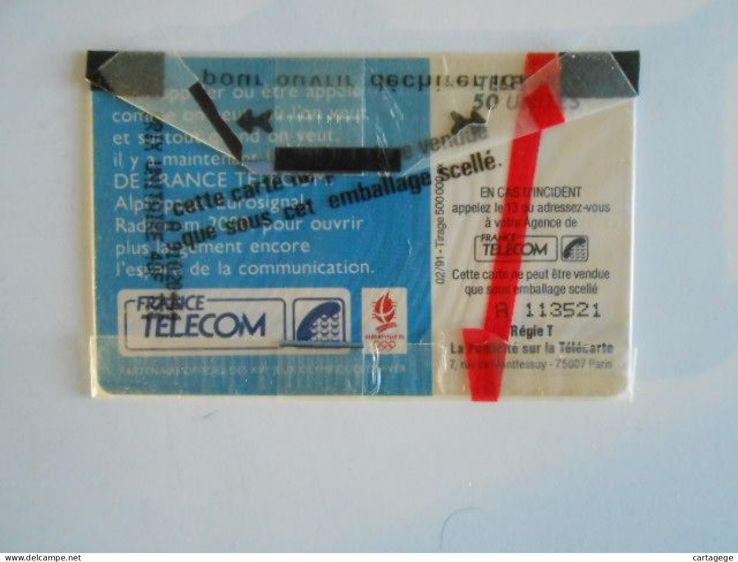 TELECARTE FRANCE F140 TELEPHONES MOBILES 50U NSB - 1987