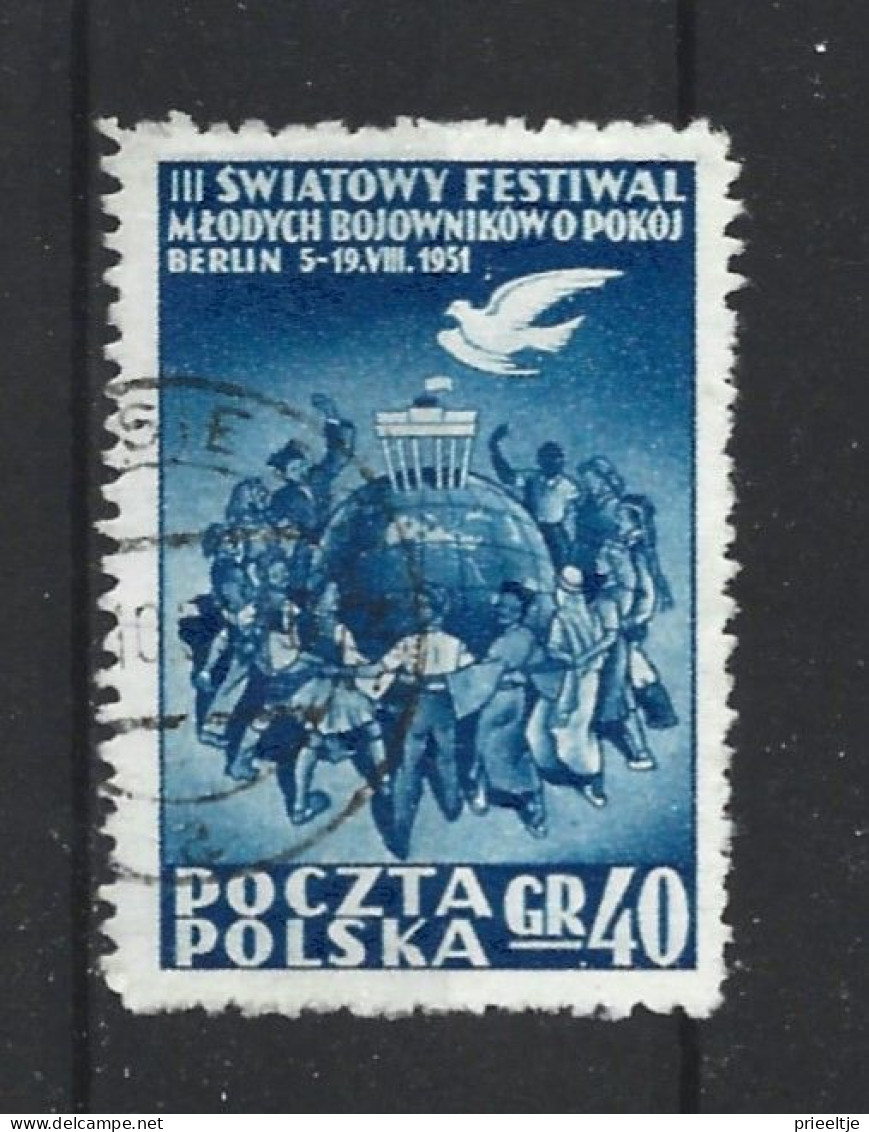 Poland 1951 Youth Festival Berlin Y.T. 615 (0) - Gebraucht