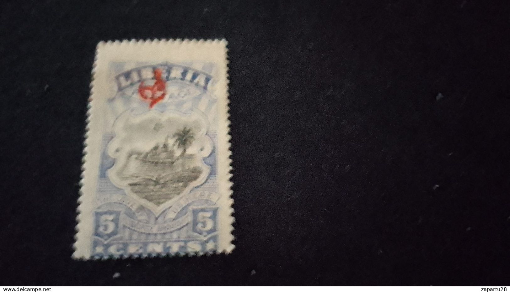 LİBERYA--1936-  5 C      DAMGASIZ - Liberia