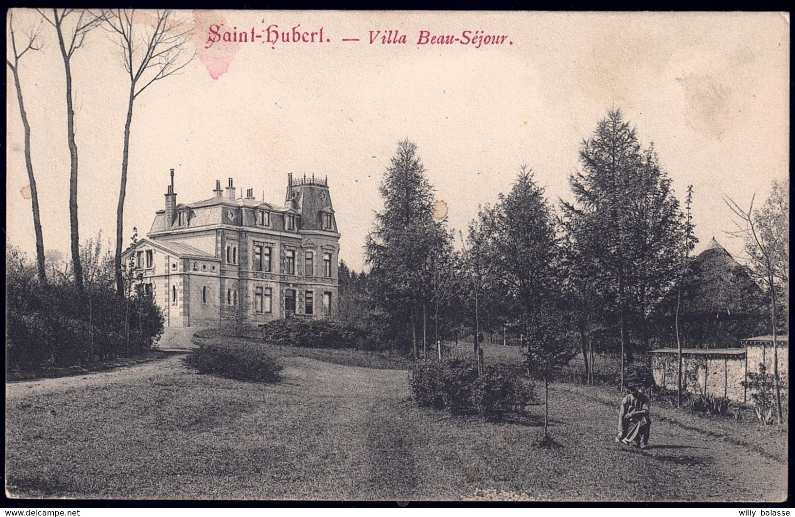 +++ CPA - SAINT HUBERT - Villa Beau Séjour   // - Saint-Hubert