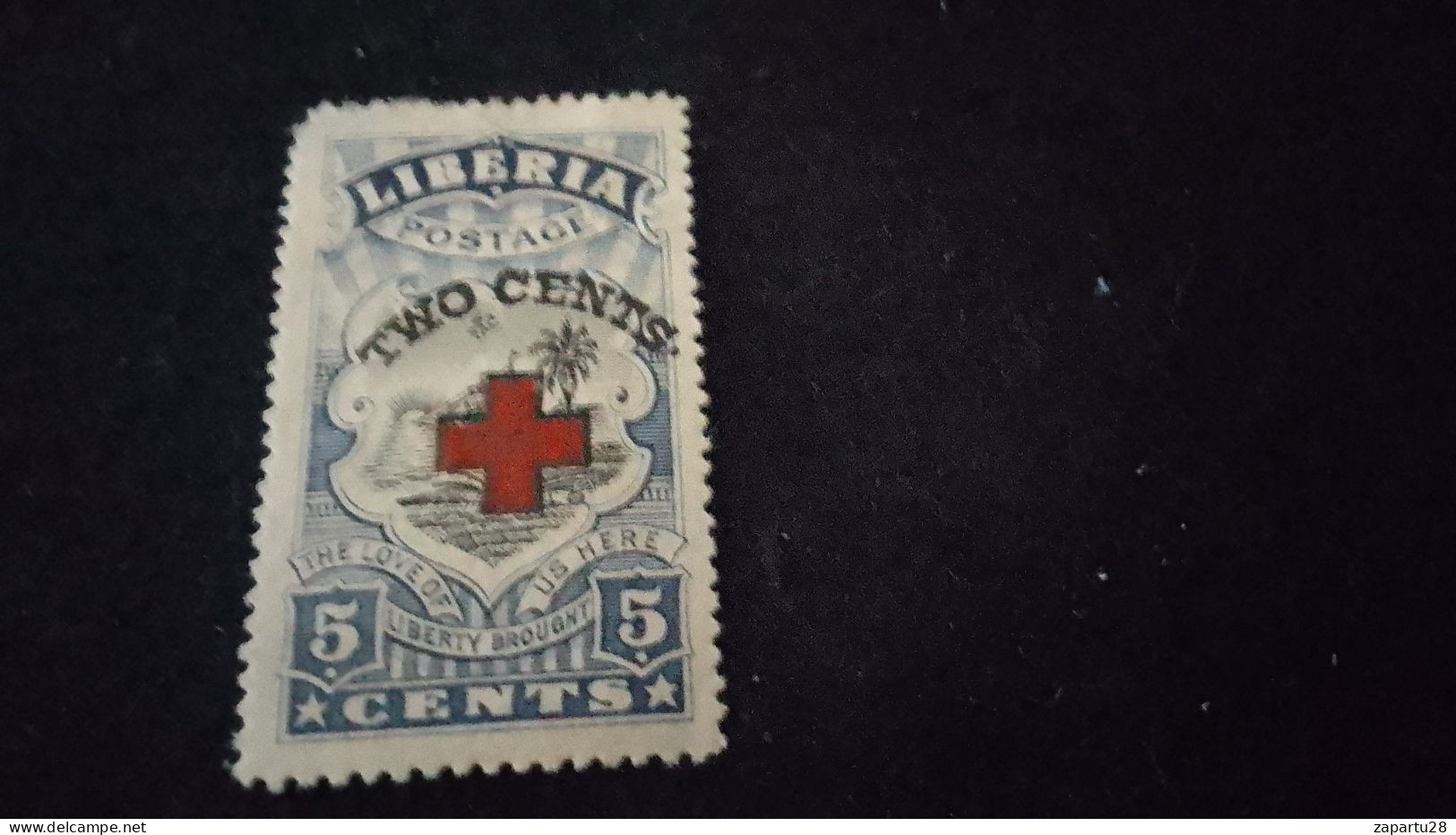 LİBERYA--1936-  5 C      DAMGASIZ - Liberia