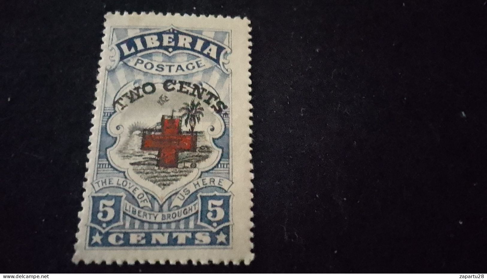 LİBERYA--1936-  5 C      DAMGASIZ - Liberia