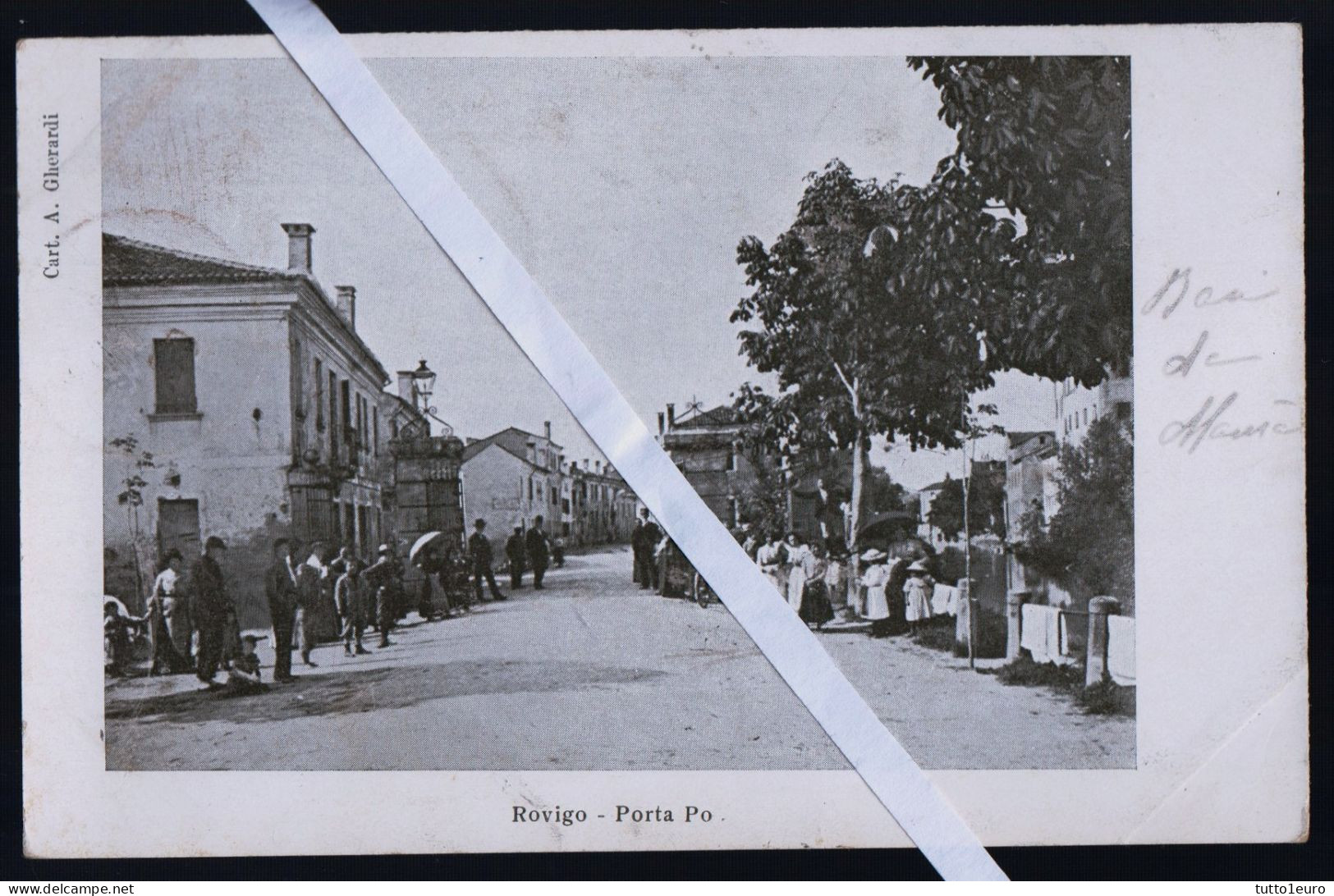 ROVIGO - 1903 - PORTA PO - ANIMATISSIMA!!!! - Rovigo