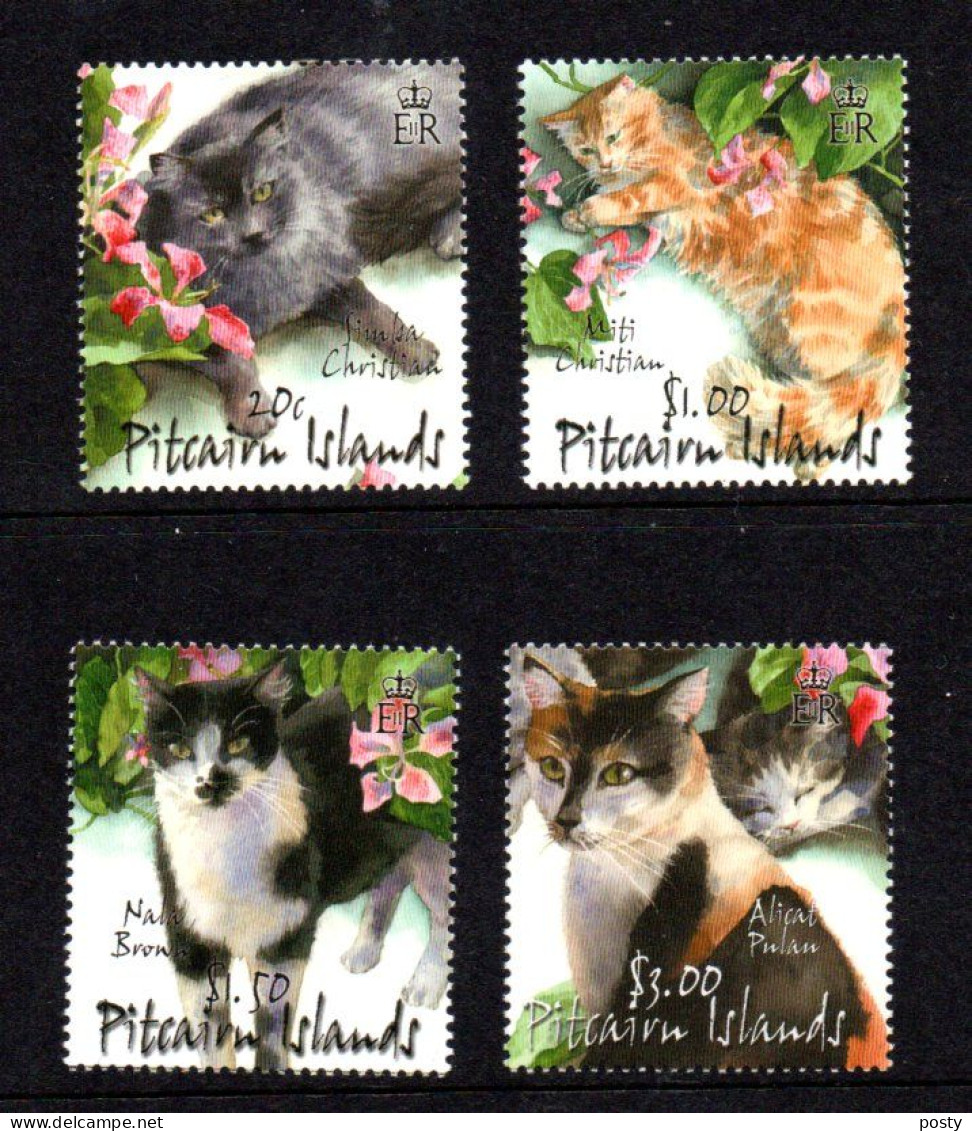PITCAIRN - 2002 - CHATS - CATS - KATZEN - - Pitcairninsel