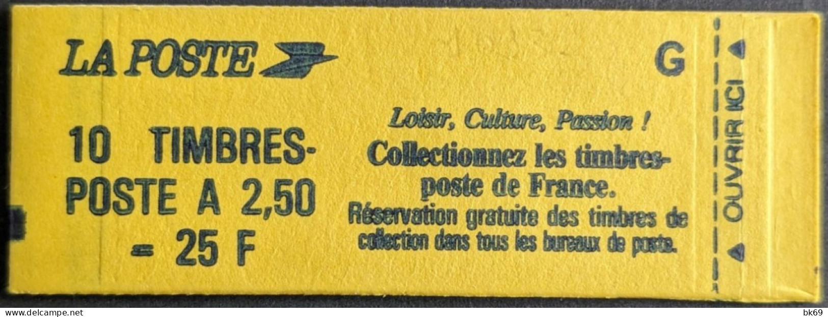 2715 C6 Conf. 6 Carnet Fermé Briat 2.50F - Modern : 1959-...