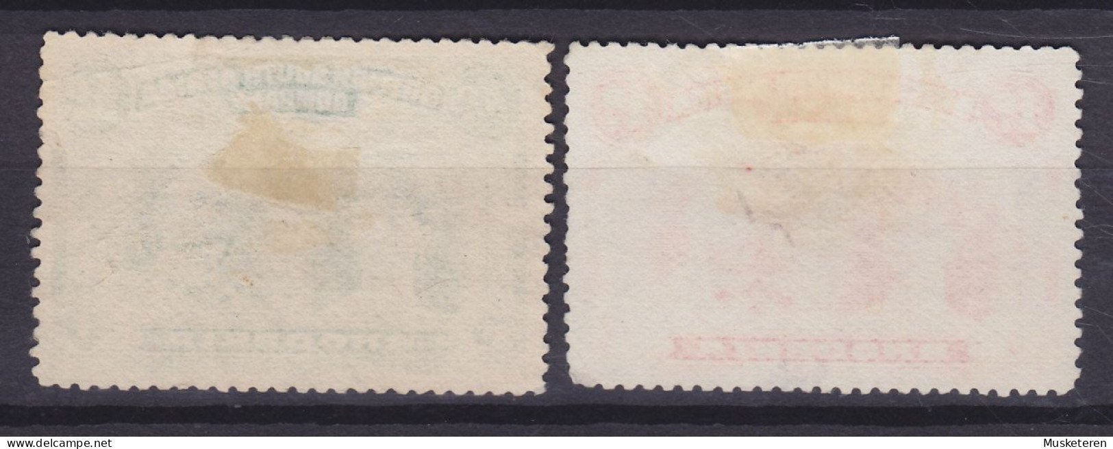 British South Africa Company 1910 Mi. 101c, 102, ½P & 1P King George V. & Queen Mary 'Double Heads' Issue, MNG(*) - Unclassified