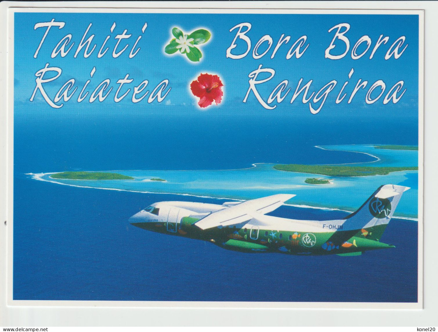 Pc Wanair Dornier 328 Aircraft "Pacific Promotion Tahiti" - 1919-1938: Fra Le Due Guerre