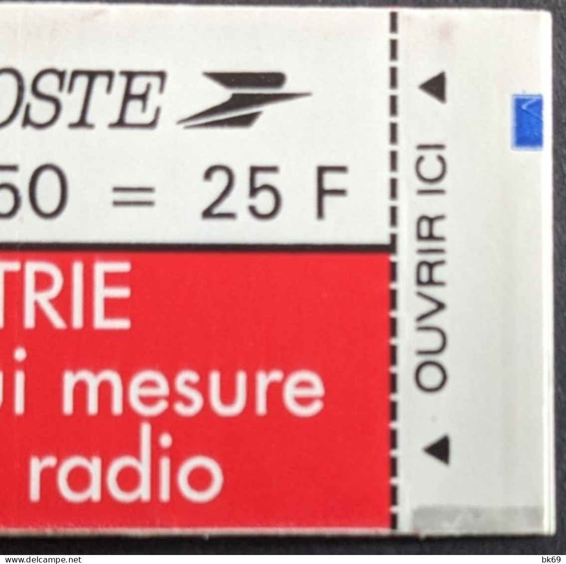 V 2720 C3a Conf. - Repère GRIS Au Recto Publicité Médiametrie Carnet Fermé Briat 2.50F - Moderne : 1959-...