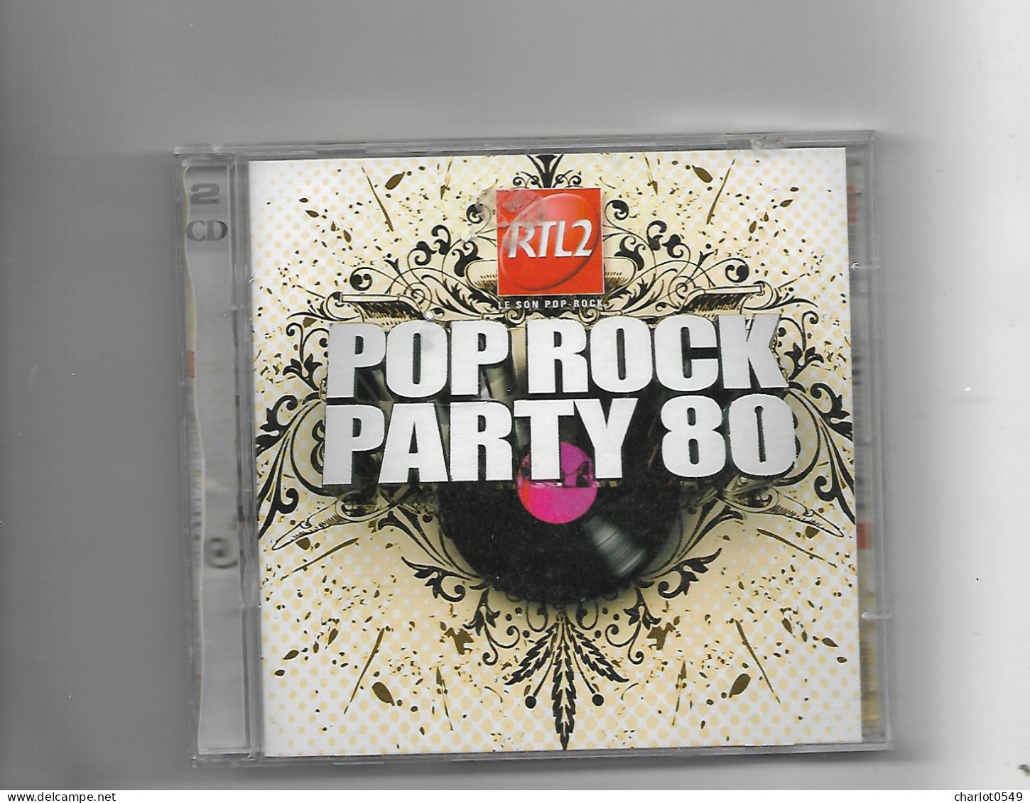 2 Cd 36 Titres Pop Rock Party 80 - Altri & Non Classificati