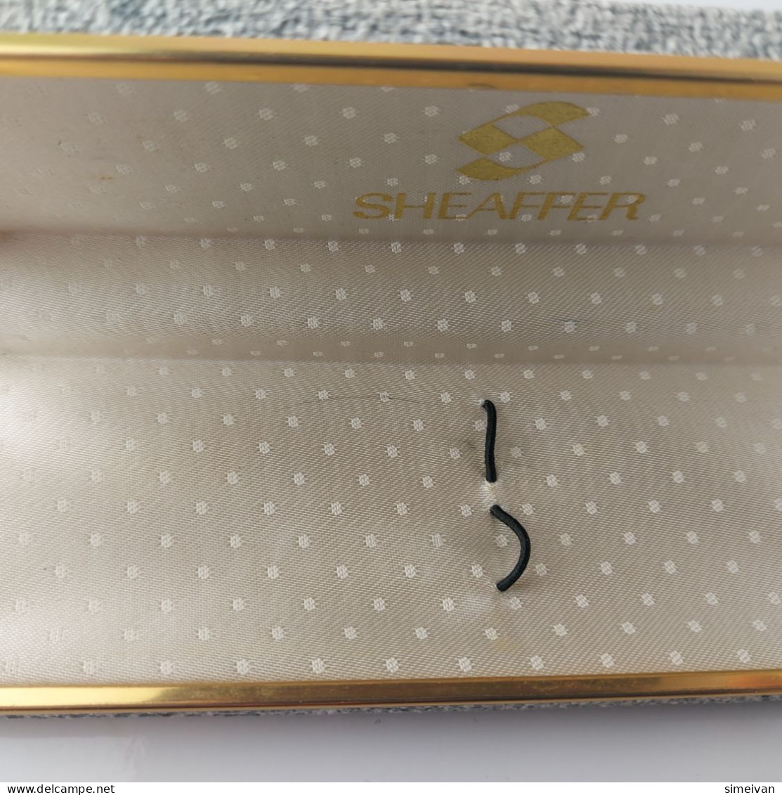 Sheaffer Vintage Empty Box Metal with Two Slots #5527