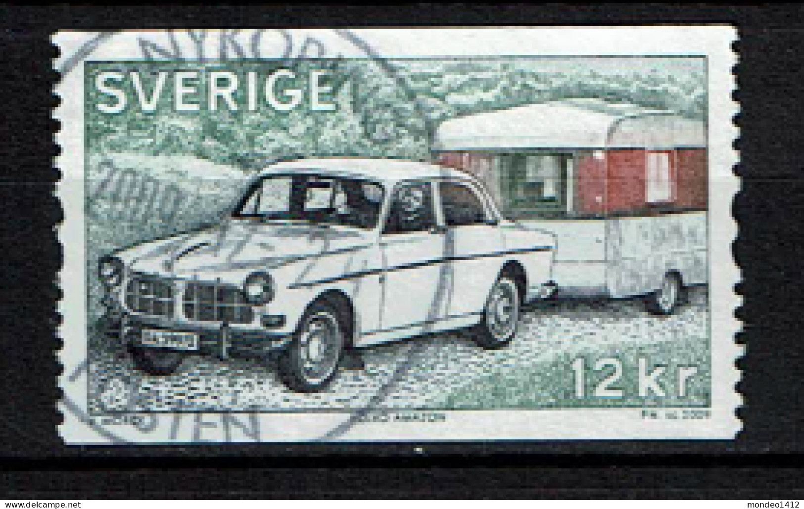 Sweden 2009 - Classic Cars, Voiture Volvo Amazon, Caravan  -  Used - Gebraucht