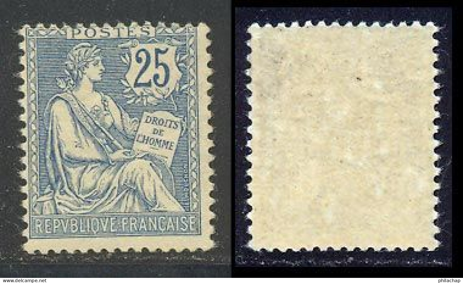 France 1902 Yvert 127 ** TB - 1900-02 Mouchon