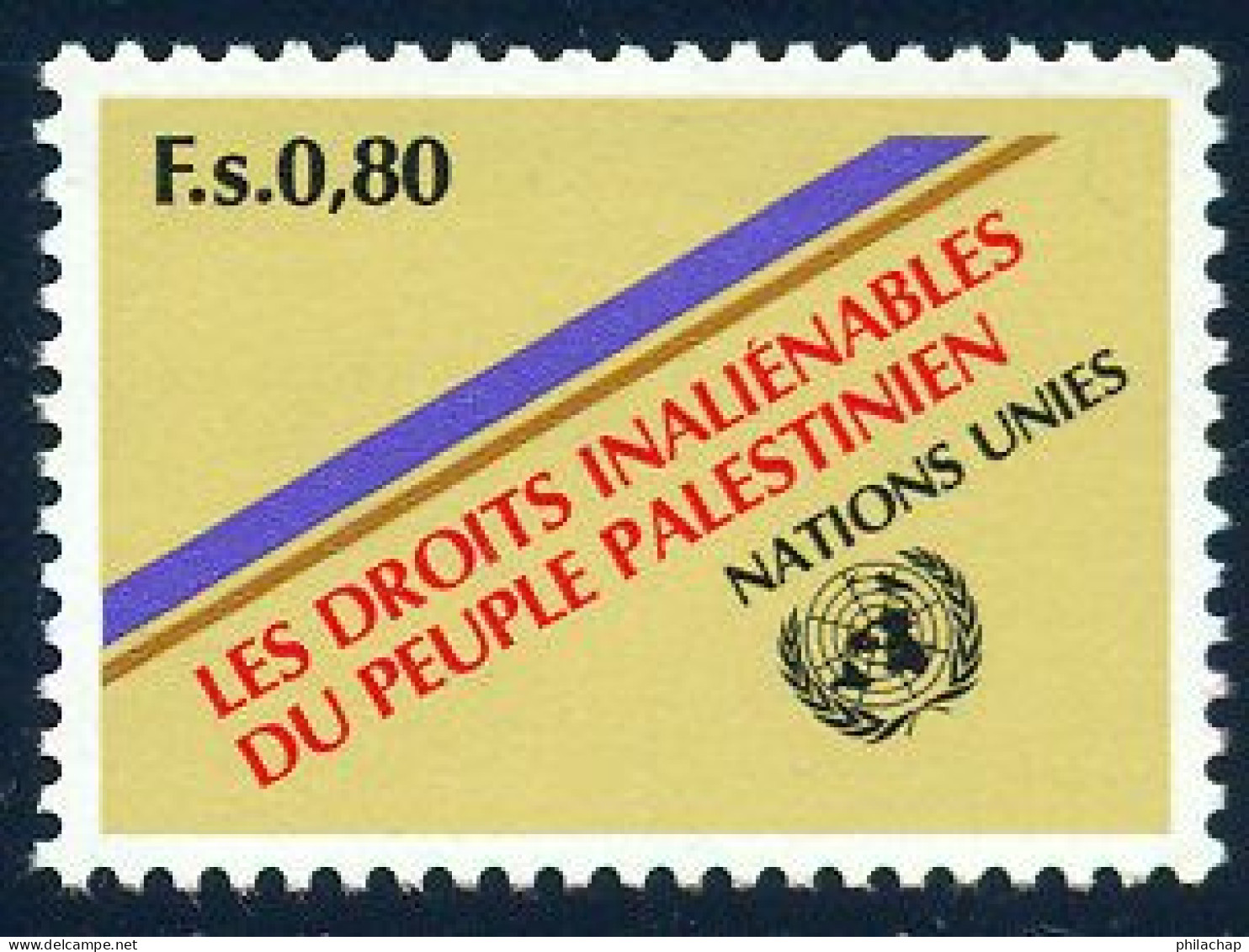NU (Geneve) 1981 Yvert 96 ** TB - Unused Stamps