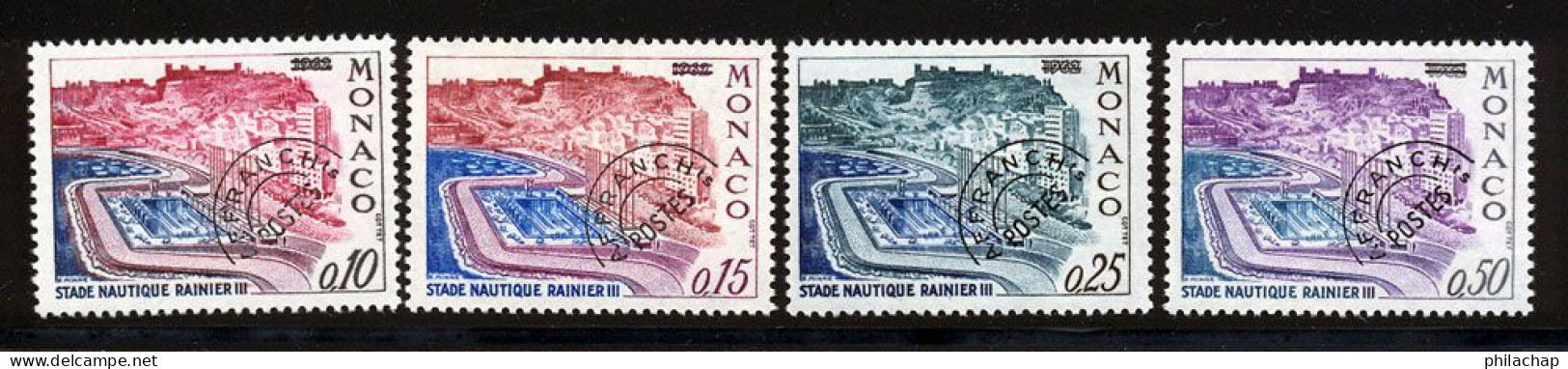 Monaco Preo 1964 Yvert 23 / 26 ** TB Bord De Feuille - Préoblitérés