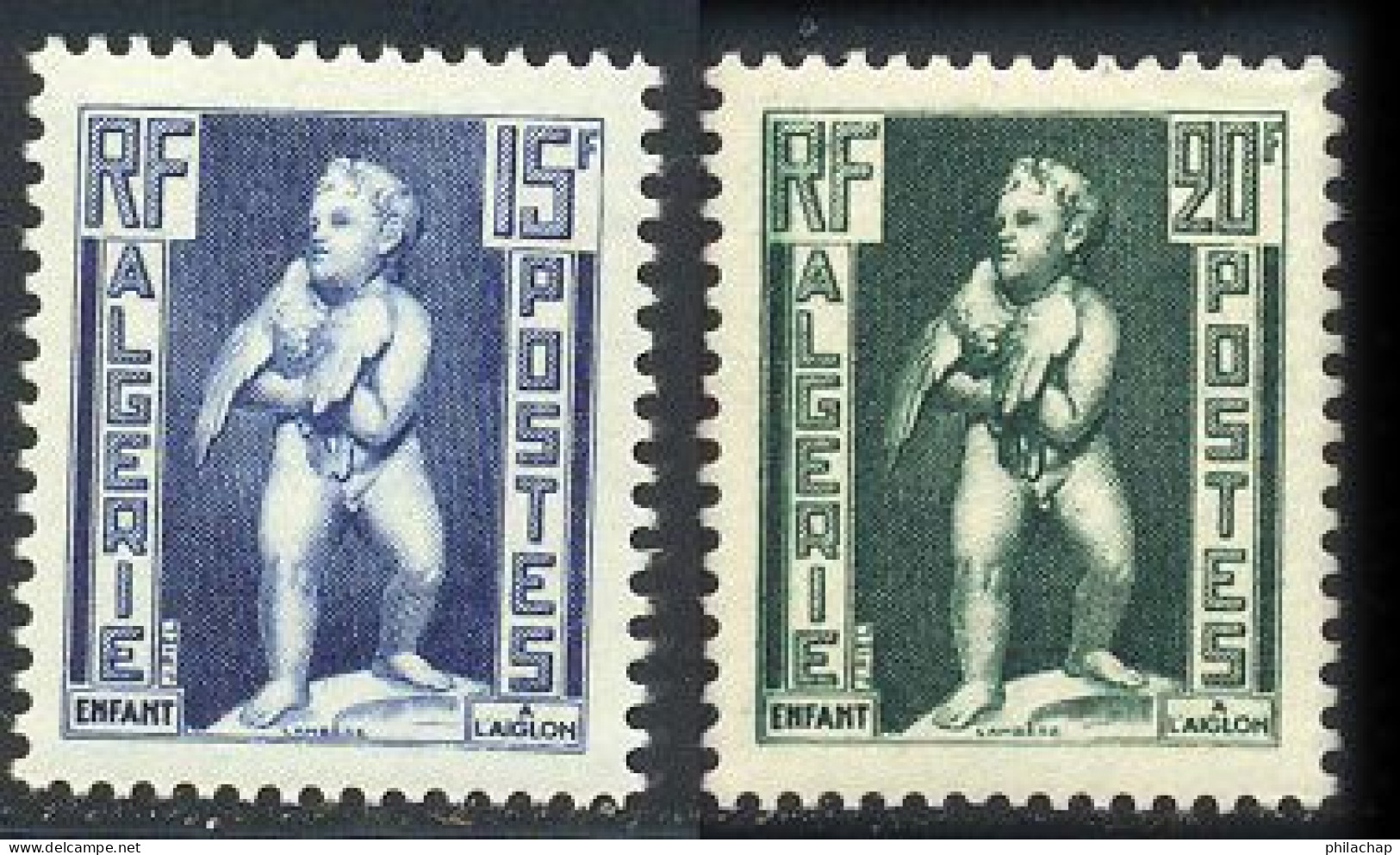 Algerie 1952 Yvert 290 - 292 ** TB Bord De Feuille - Ungebraucht