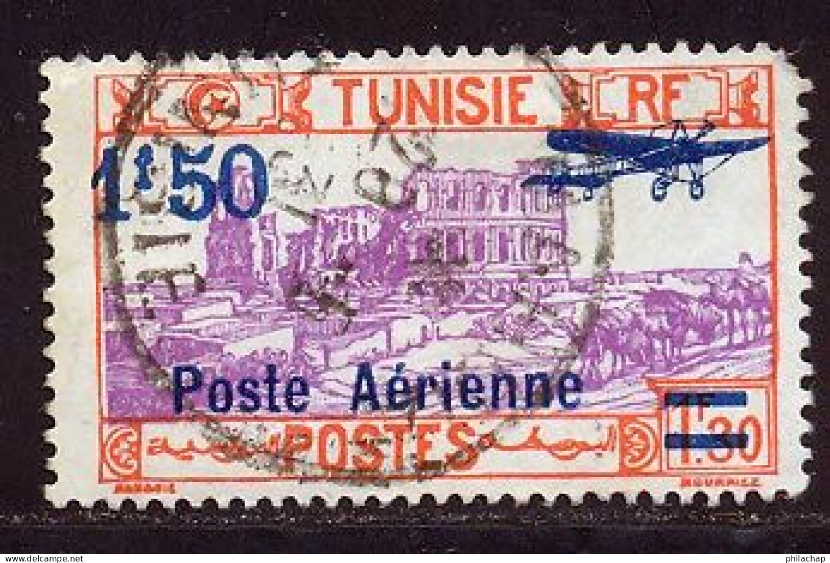 Tunisie PA 1930 Yvert 10 (o) B Oblitere(s) - Luftpost