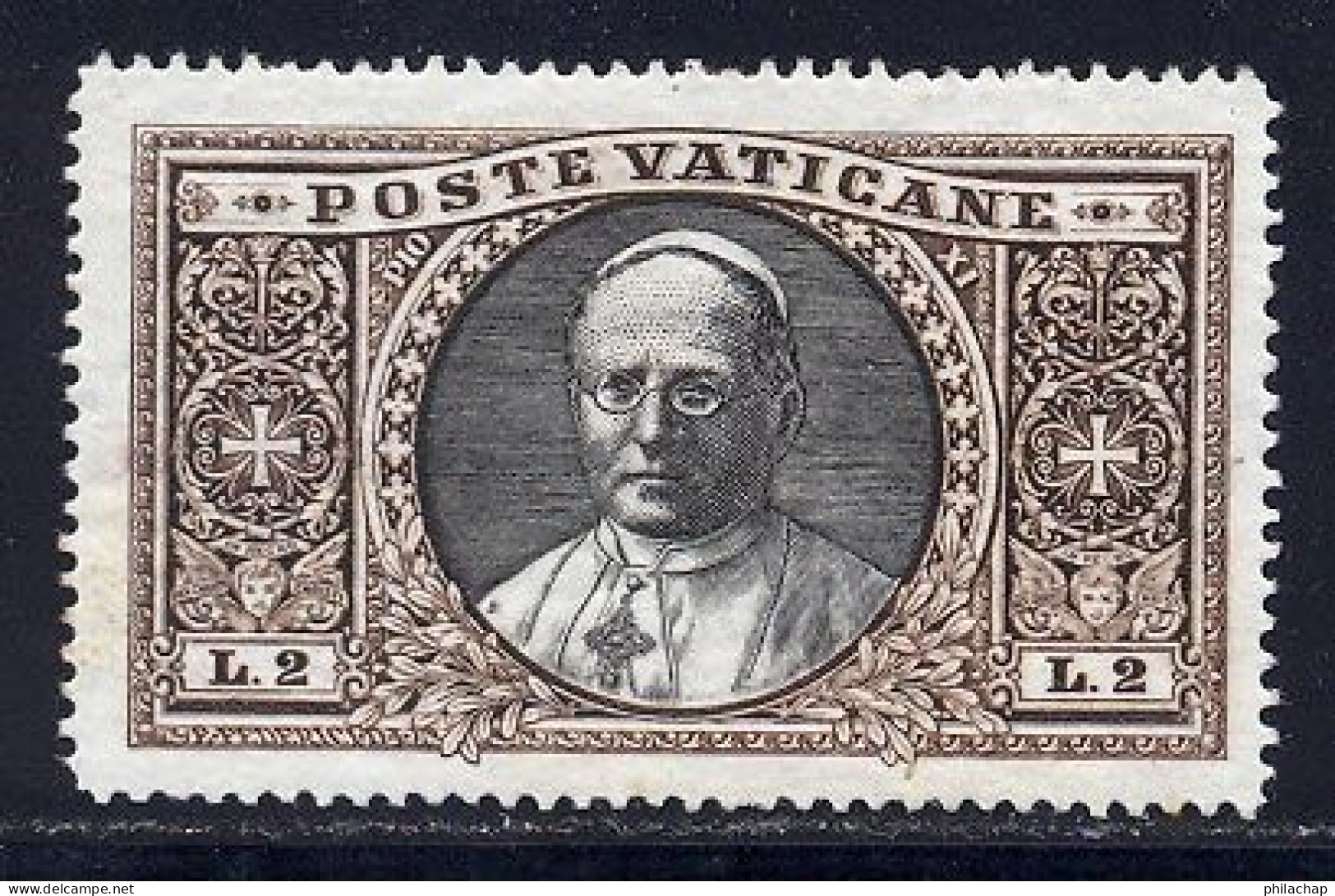 Vatican 1933 Yvert 55 * B Charniere(s) - Nuovi