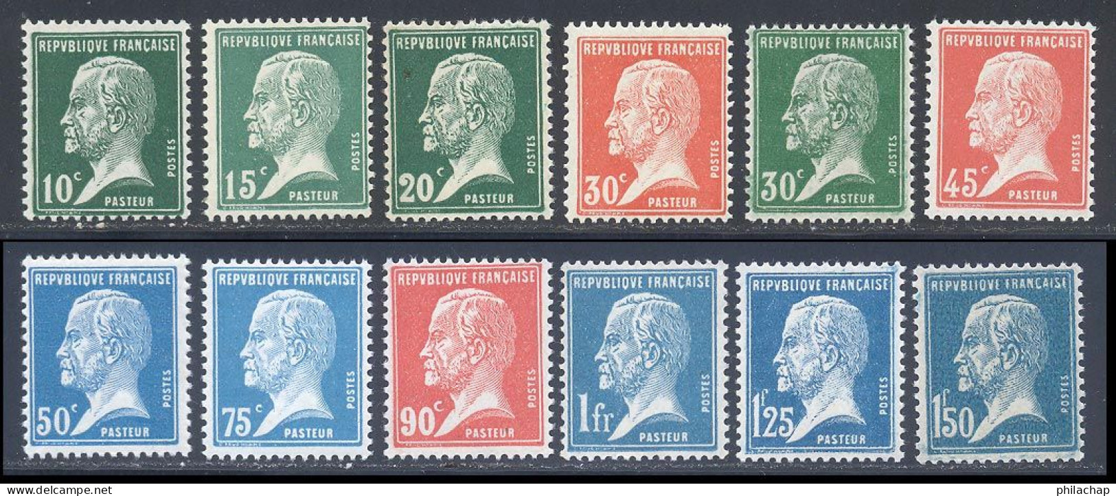 France 1923 Yvert 170 / 181 ** TB - Neufs