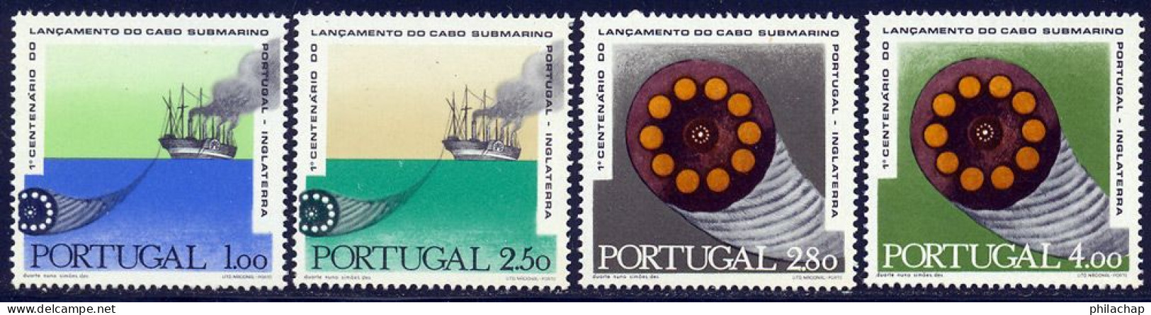 Portugal 1970 Yvert 1093 / 1096 ** TB - Ungebraucht