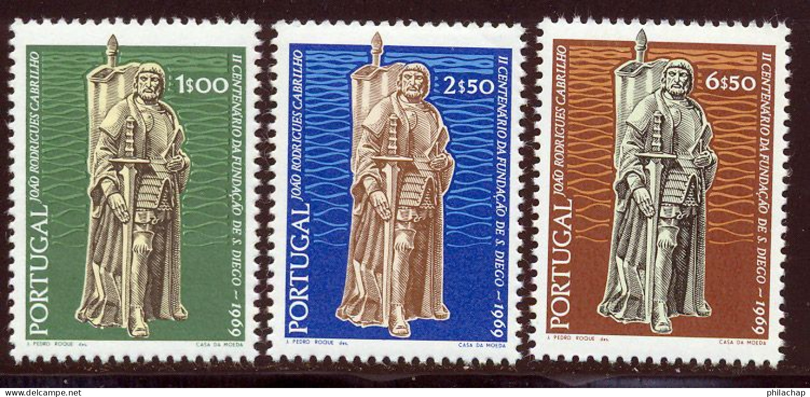 Portugal 1969 Yvert 1060 / 1062 ** TB - Ungebraucht