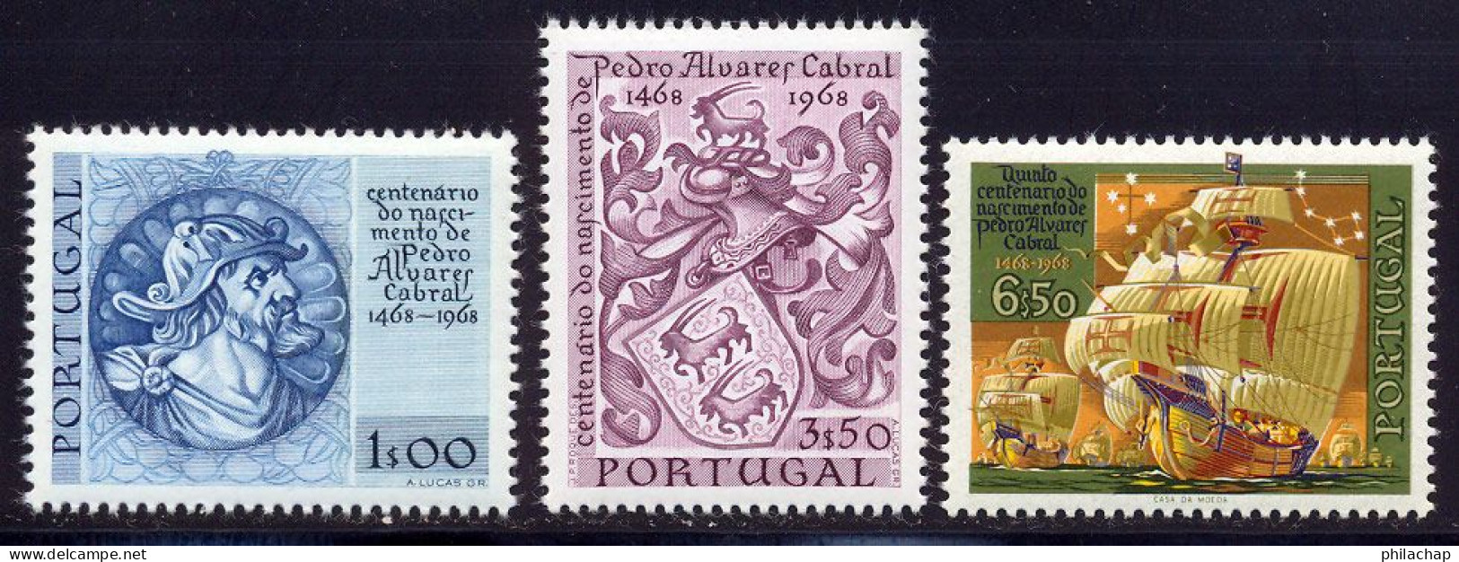 Portugal 1969 Yvert 1048 / 1050 ** TB - Unused Stamps
